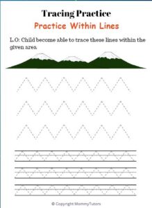 Tracing Practice 2- Within Lines