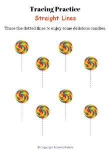 Tracing Practice - Straight Lines1