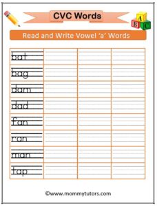 Vowel_a_cvc_words_writing