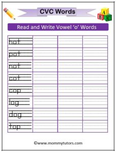 Vowel_o_cvc_words_writing