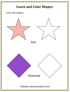 star and diamond color