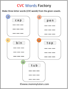 3 letter cvc words activity-2