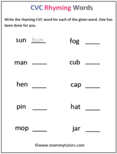 3 letter cvc words activity-5