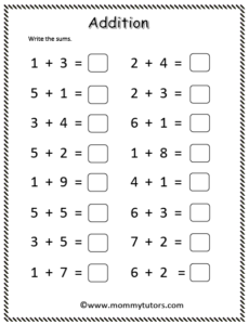 Addition - Sums (3)