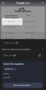 Homework solution1