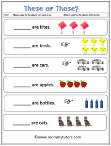 these or those - worksheet2