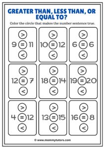 Greater, LT, Equal - Part1