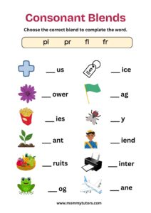 Consonant blend - 2