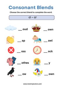 Consonant blend - 5