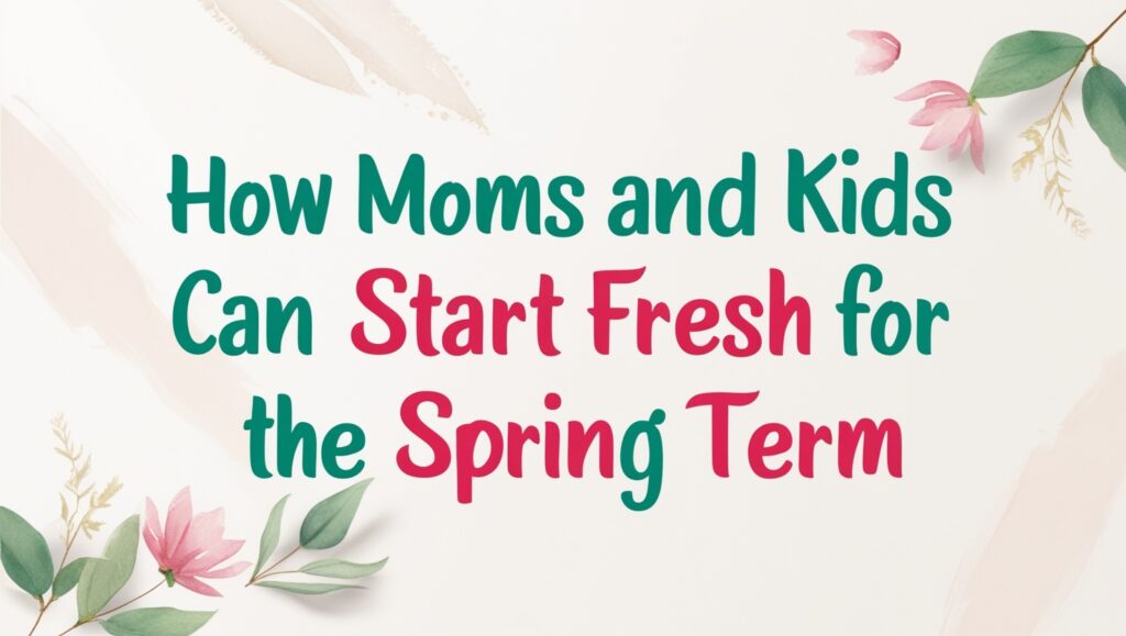 spring term : fresh start for moms and kids