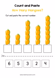 Cut and Paste - How many Mangoes