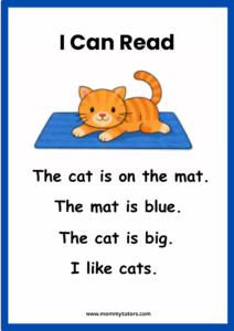 Reading Comprehension for Kindergarten -1