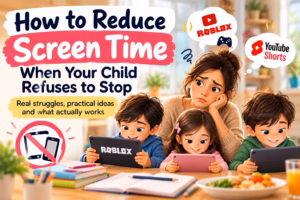 How to reduce screen time when your child refuses to stop